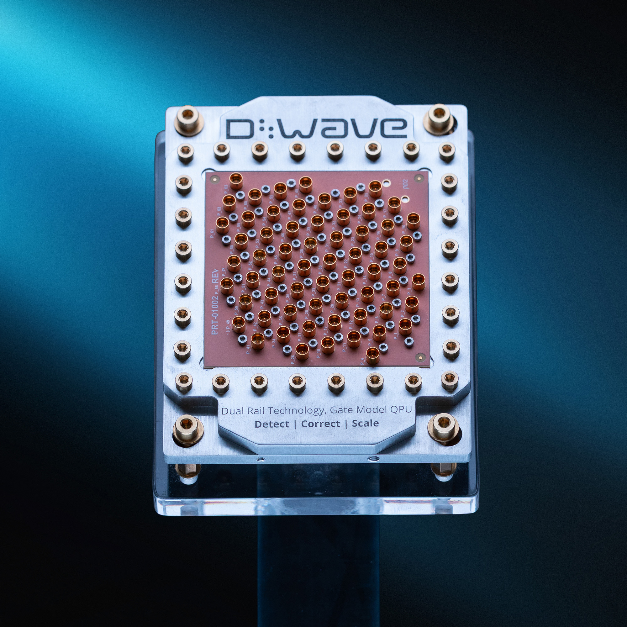 D-Wave gate-model quantum computing chip