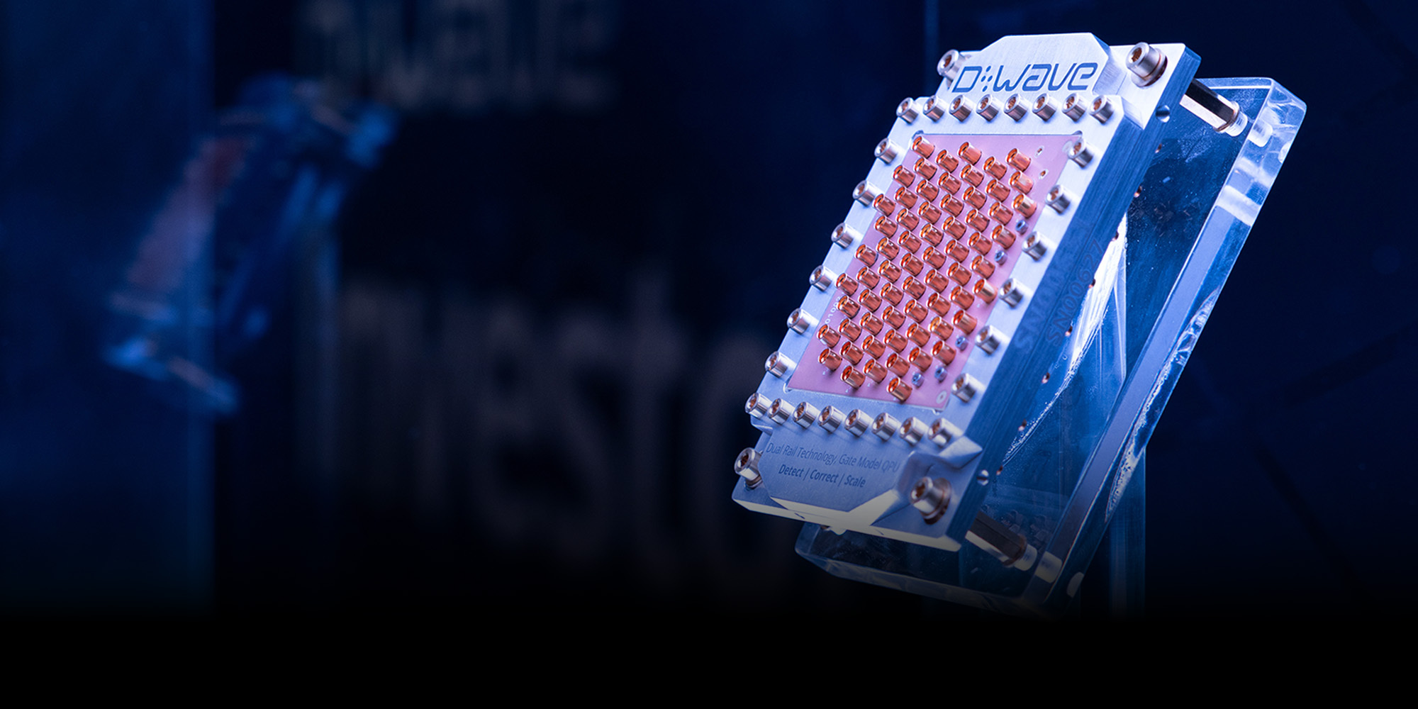 D-Wave gate-model quantum computing chip